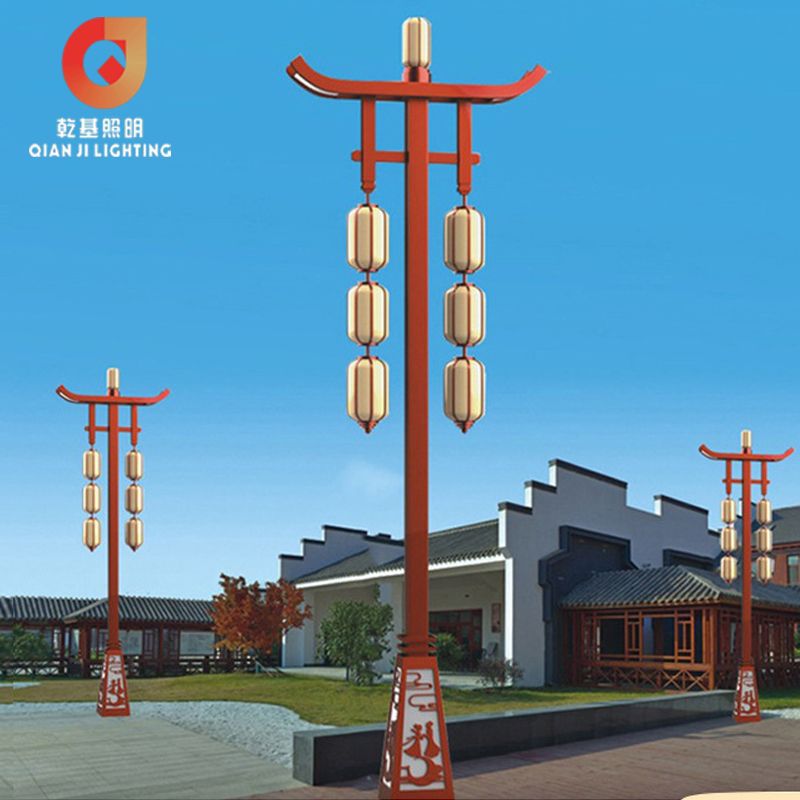 仿古中式景观灯 景区园林户外特色灯笼造型庭院灯 复古景观灯柱