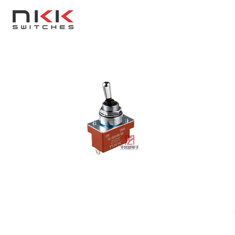 日本NKK S5AWB S-5AW/B 密封型摇臂开关 3脚3档