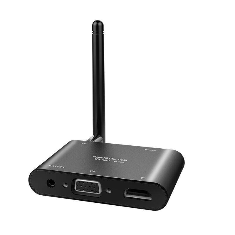 7Mirascreen 4K无线同屏器 支持VGA/HD连接 支持谷歌/iOS/安卓