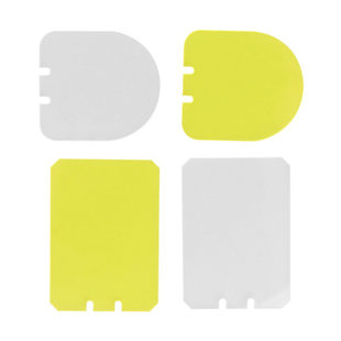 全息瞄镜片折叠保护镜片  黄白镜片双色护目片 551系列保护镜片