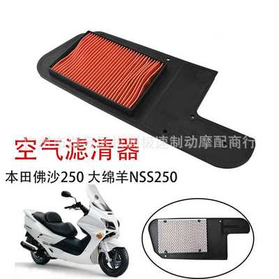 适用于佛沙FORZA250 大绵羊NSS250 01-03年空滤芯 空气格滤清器