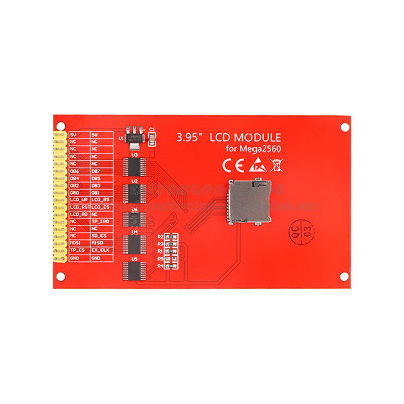 4.0英寸TFT液晶显示器触控屏幕模块 兼容Mega2560 分辨率480*320