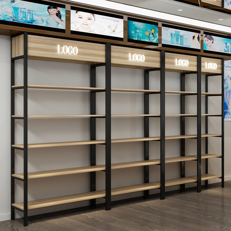 精品货架展示架化妆品仓储产品陈列架鞋架包包展示水果蛋糕置物架