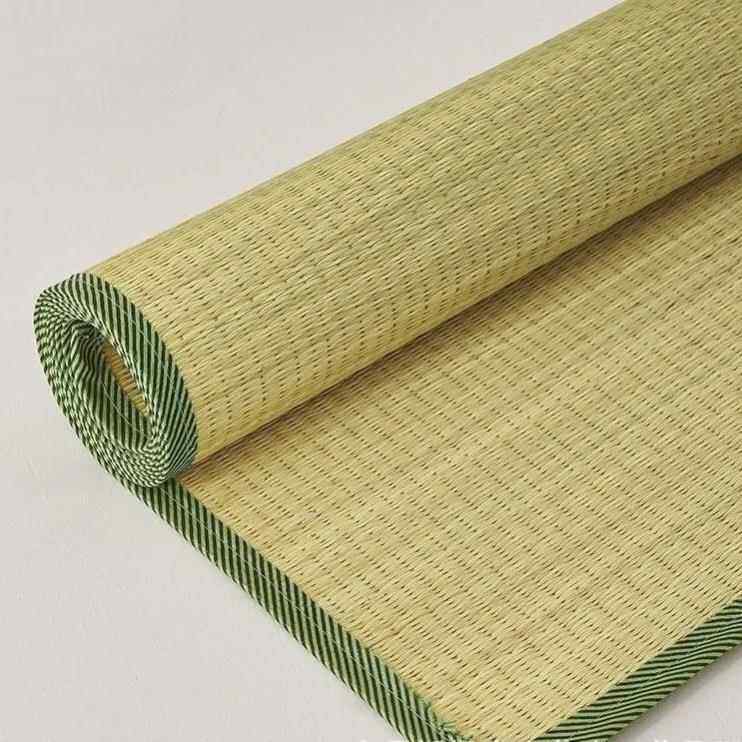 天然草席子家用芦苇席草编冬夏两用加厚加密学生宿舍凉席床垫卧室