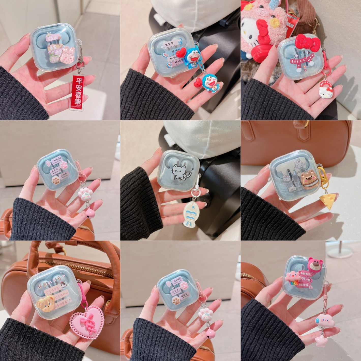 可爱卡通KT猫适用于红米buds 7s翻盖式蓝牙耳机保护套软壳Redmi5Pro耳机壳透明6青春版/活力版6S防摔6Pro轻奢