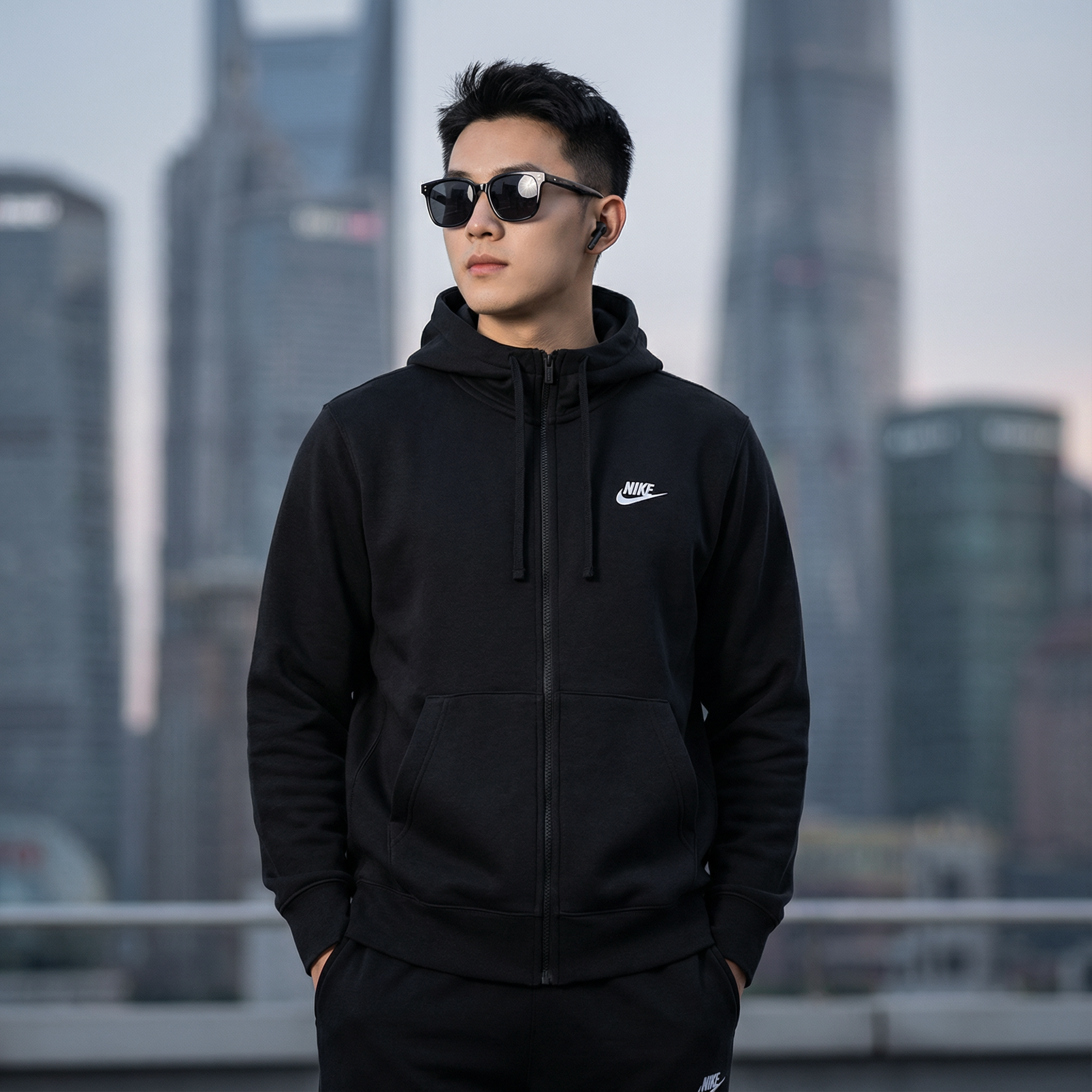 NIKE耐克男装外套2026春季新款针织连帽夹克冬季款加绒运动外套男,运动服/休闲服装,运动茄克/外套,淘宝优惠券,粉丝福利购,淘宝优惠卷