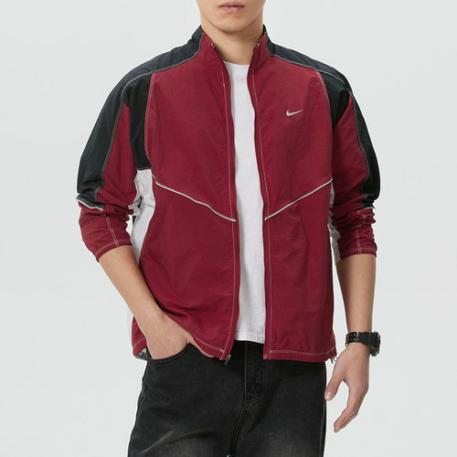 NIKE耐克梭织外套男款2025春季新款运动服跑步健身夹克上衣IF2029