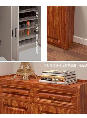 白色柜子储物柜鞋柜简约现代入户客厅家用进门口小户型大容量收纳