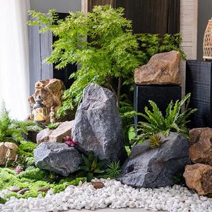 pu仿真石头造景摆件泡沫假石头贴墙户外庭院景观石室内软装假山