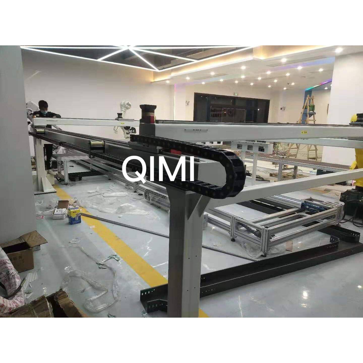 启敏厂家非标摄像机器人桁架机械手伺服滑台模组地轨直线电机