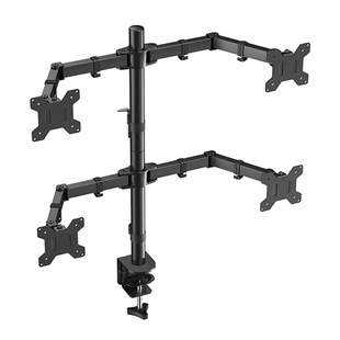 四屏显示器支架M054电脑底座桌面增高架升降旋转通用22 27英寸