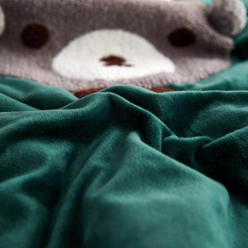 水晶绒可爱熊抱枕被子两用多功能三合一办公室午睡沙发靠垫背,居家布艺,抱枕被,淘宝优惠券,粉丝福利购,淘宝优惠卷