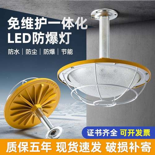 LED防爆灯加油站仓库厂房室外照明探照灯户外投光灯泛光射灯防水