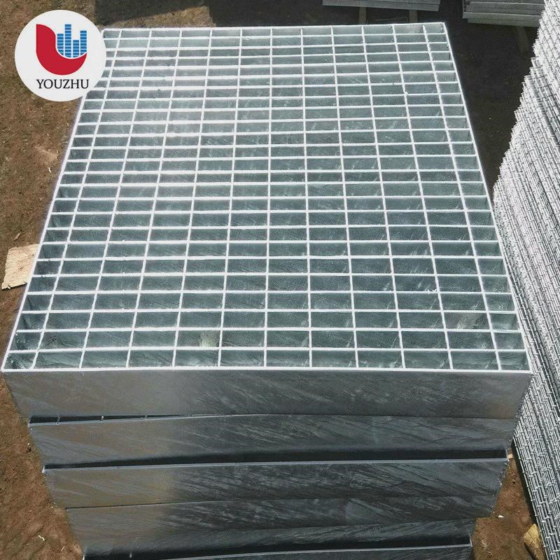 生产重型钢格板集水井排水沟金属网格栅盖板定制热镀锌重型钢格板
