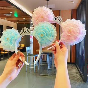 2024新款春夏米妮发箍头饰成人儿童乐园游玩发饰头箍结