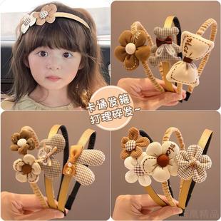 2023新款发箍女儿童发饰发卡头饰可爱公主防滑压发发捆头箍