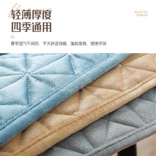 餐凳垫子轻奢马蹄形座垫 家用餐椅垫椅子凳子座椅通用餐桌坐垫欧式