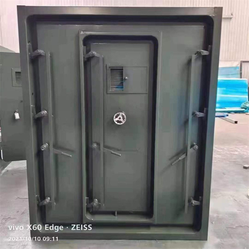 钢制密闭门净化门双开不锈钢无尘车间洁净钢质门银行金库净化密闭