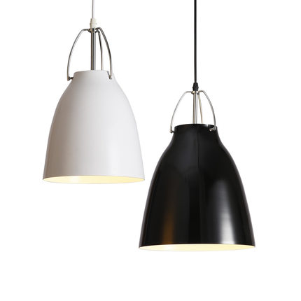 北欧LED餐厅灯三头吊灯饭厅灯厨房大吊钟创意个性灯书房灯吧台灯