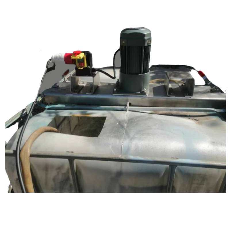 2025新款不锈钢吨桶搅拌机 IBC桶搅拌外贸版110v电压使用可打木箱