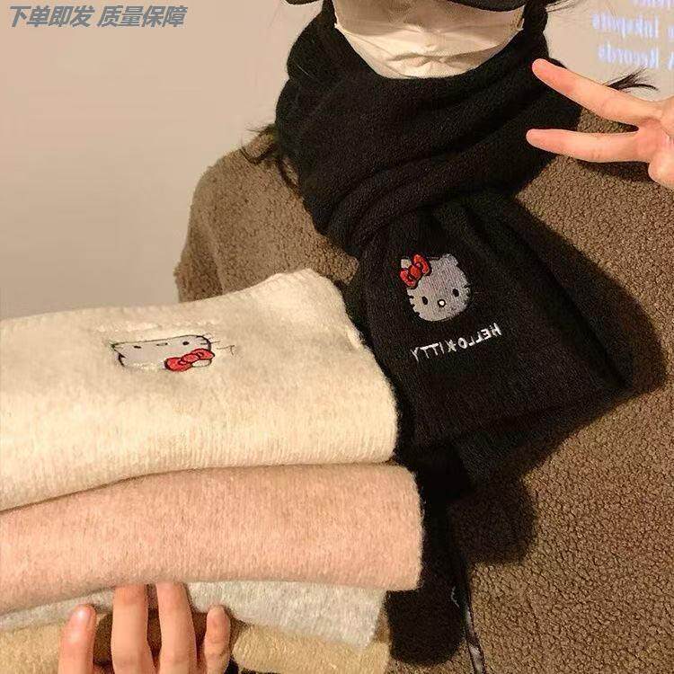 绫水高/JK围巾新防寒冬季女加厚百搭保暖围脖日系学生围巾配大衣