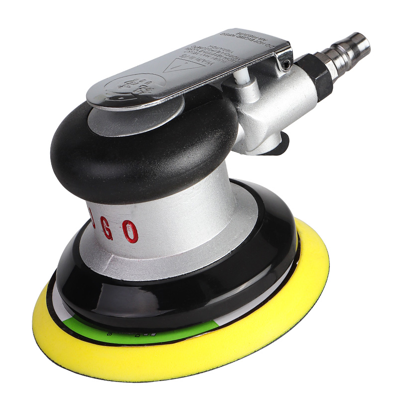 气动打磨机手持砂纸干磨机u工业级汽车美容打蜡抛光吸尘磨光机5寸