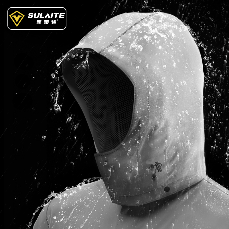 摩托车雨衣雨裤分体套装外卖骑行防F水雨服机车骑士全身加厚防暴