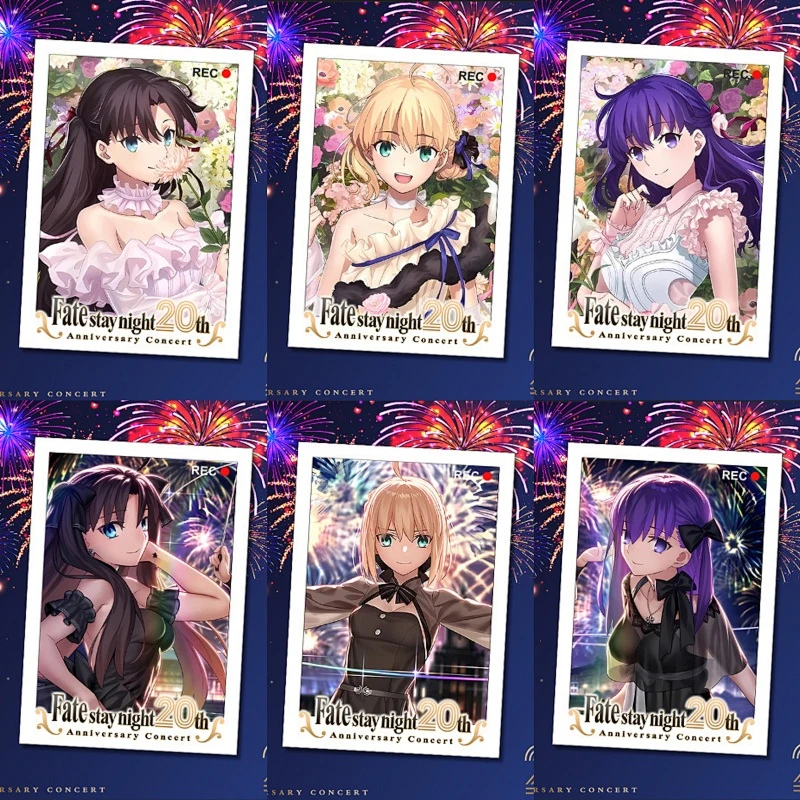 Fate stay night20周年拍立得命运之夜小卡凛樱阿尔托莉雅收藏卡