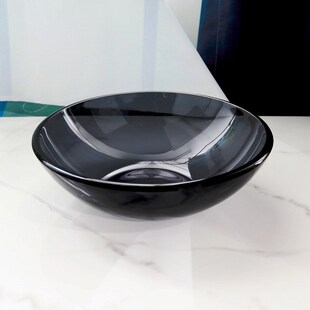 高端平底玻璃碗自助餐水果沙拉碗冷餐凉菜盘火锅店餐具刺身干冰盘