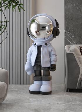 宇航员大型落地摆件家居装饰品客厅电视柜旁边太空人乔迁新居礼品