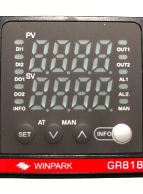 精选WINPARK常州汇邦温控仪GR818-AT12000  AT12100 AT12200现货