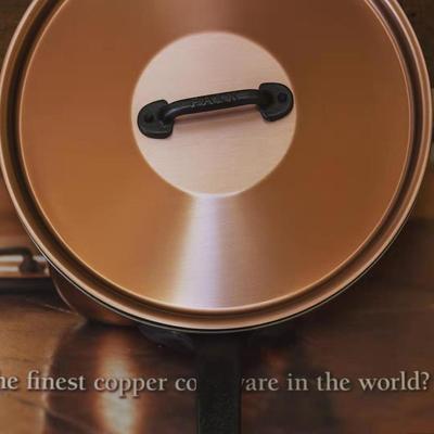 铸铁不锈钢砂锅盖子单盖比利时Falk隼通用铜锅奶锅汤锅炒锅锅盖