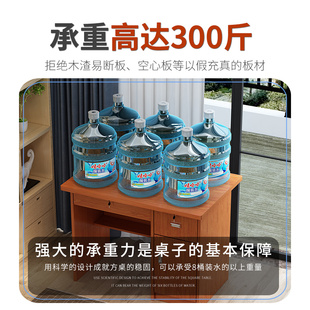 书桌80cm长家用小户型1米写字桌学生办公桌迷你带锁带抽屉写字台