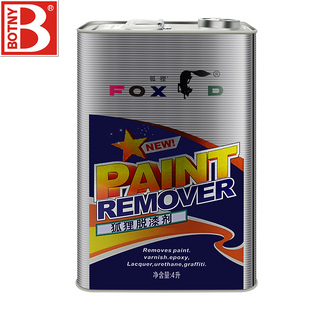 精选FOX牌脱漆剂狐狸脱漆剂 木器漆脱漆剂 除漆剂 调和漆脱漆剂1L