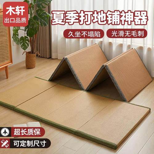 榻榻米垫子床垫遮盖物椰棕地垫日式夏天可折叠定制午休打地舖睡垫