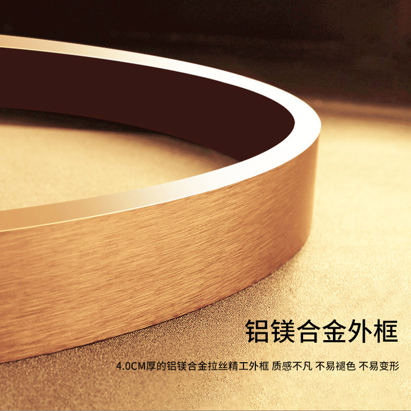 铝合金圆框十字绣画框自装裱画相框钻石画表框装饰画圆形框架挂墙