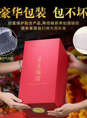 精选铜葫芦摆件纯铜开口大号金葫芦挂件家居客厅玄关装饰品办公室