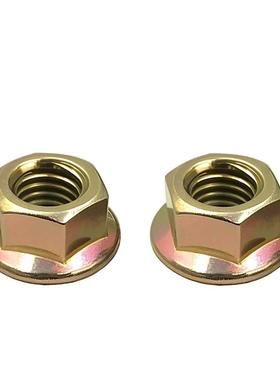 Gb61772镀锌六0QVF角法兰带垫花牙防螺母M6M8M1M1M16防松滑