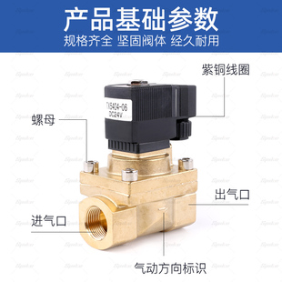 精选气动高压电磁阀5404-02/03/04吹瓶机高压气阀耐高温常闭蒸汽