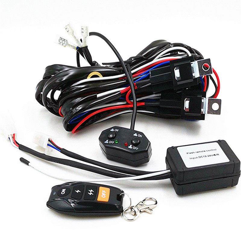 汽车LED射灯遥控爆闪开关远近光黄白光三线灯控制器两路灯控制线,汽车零部件/养护/美容/维保,LED射灯,淘宝优惠券,粉丝福利购,淘宝优惠卷