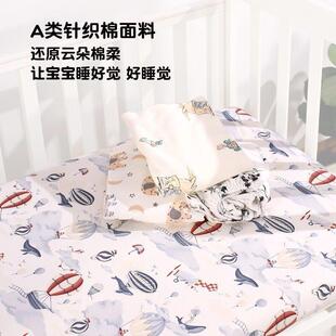 婴儿床笠纯棉a类儿童床笠床拼接床婴儿床罩60x200床罩厂