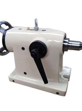 CNC数控分度头转台320四轴尾座中心高210手动顶针可换四轴尾顶