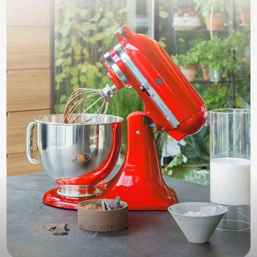 凯膳怡厨师机家用进口5QT双碗和面揉面一体机多功能搅拌机