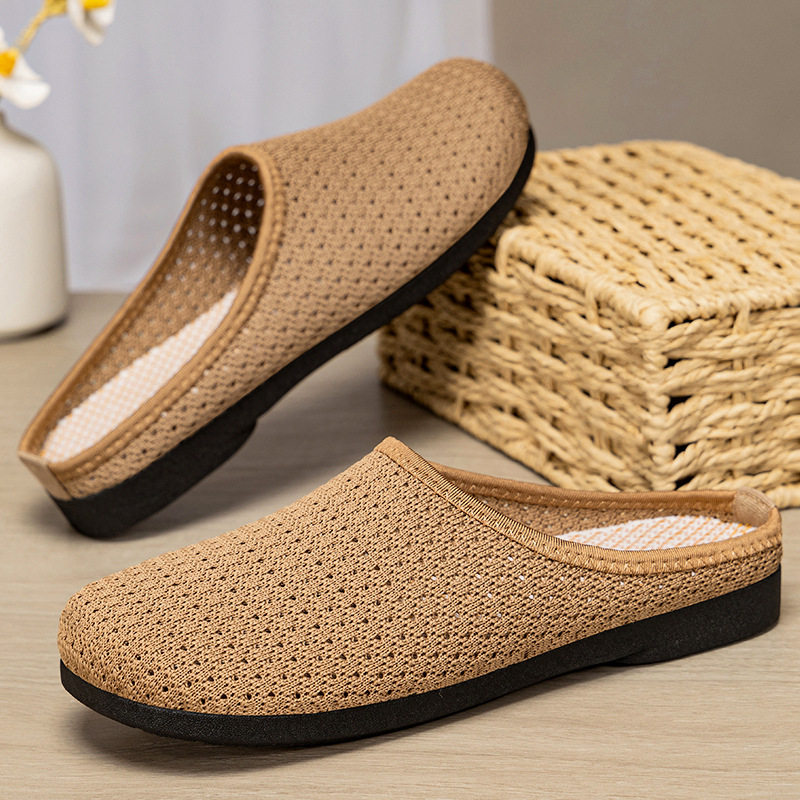 鞋子女新款夏季凉鞋透气轻便平底凉拖女鞋外穿舒适软底百搭休闲鞋