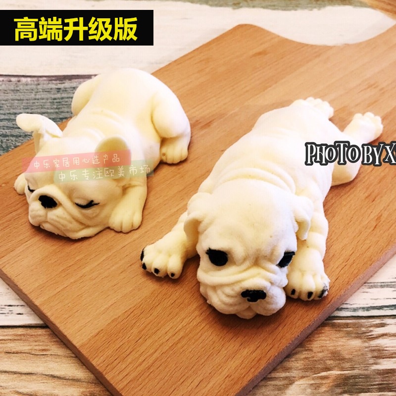 立体狗狗蛋糕模具 沙皮狗斗牛犬硅胶模具 网红冰淇淋蛋糕慕斯模具
