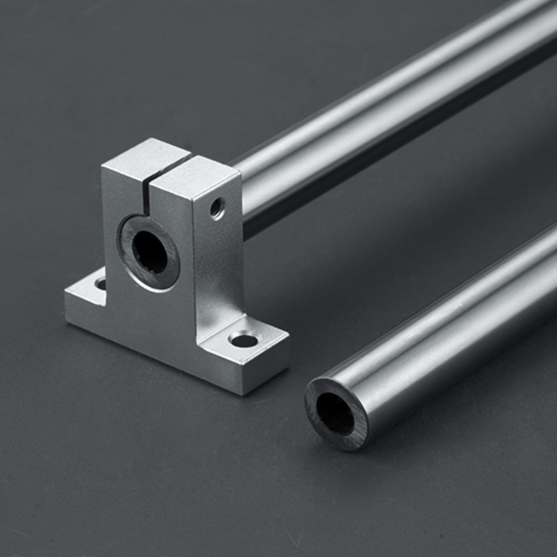 空心光轴硬轴轴承钢圆柱导轨镀铬棒直线滑杆滑动202530活塞杆加工