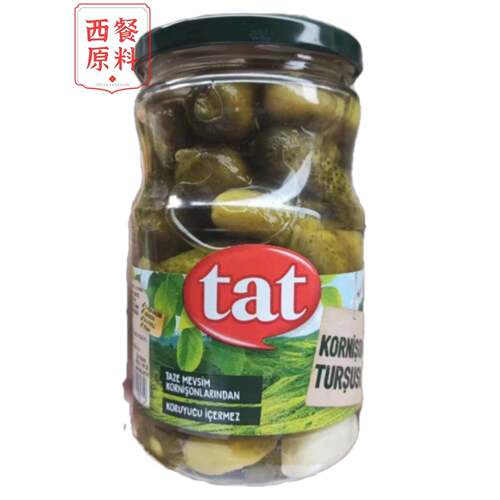 TAT塔特醋渍黄瓜青瓜蔬菜泡菜 pickled cucumber 680g土耳其进口