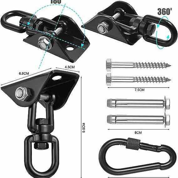 瑜伽户外秋千配件 秋千扣瑜伽吊环户外活动吊环 圈式旋转吊钩,五金/工具,其它紧固件,淘宝优惠券,粉丝福利购,淘宝优惠卷