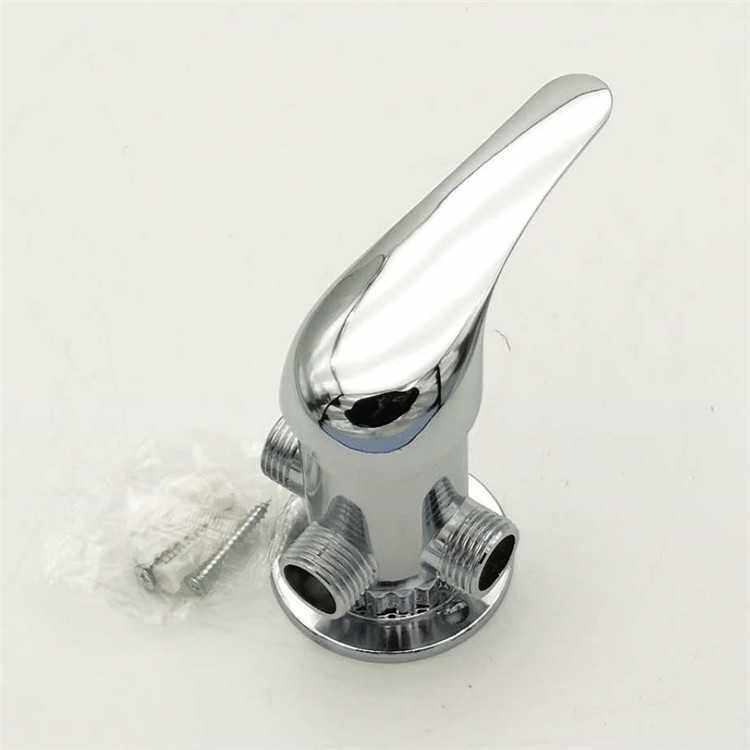 铜太阳能混水阀 上水阀 热水器混合阀 明装 大三通 淋浴阀 混水器