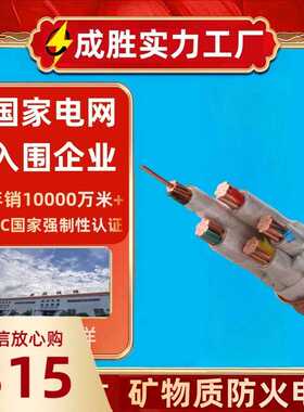 矿物电缆 BTTRZ RTTZ YTTW BTTWY柔性铜管防火矿物绝缘电缆